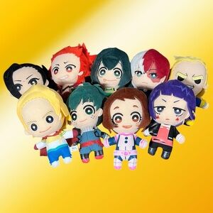 My Hero Academia - Stuffed Character Bulk Lot